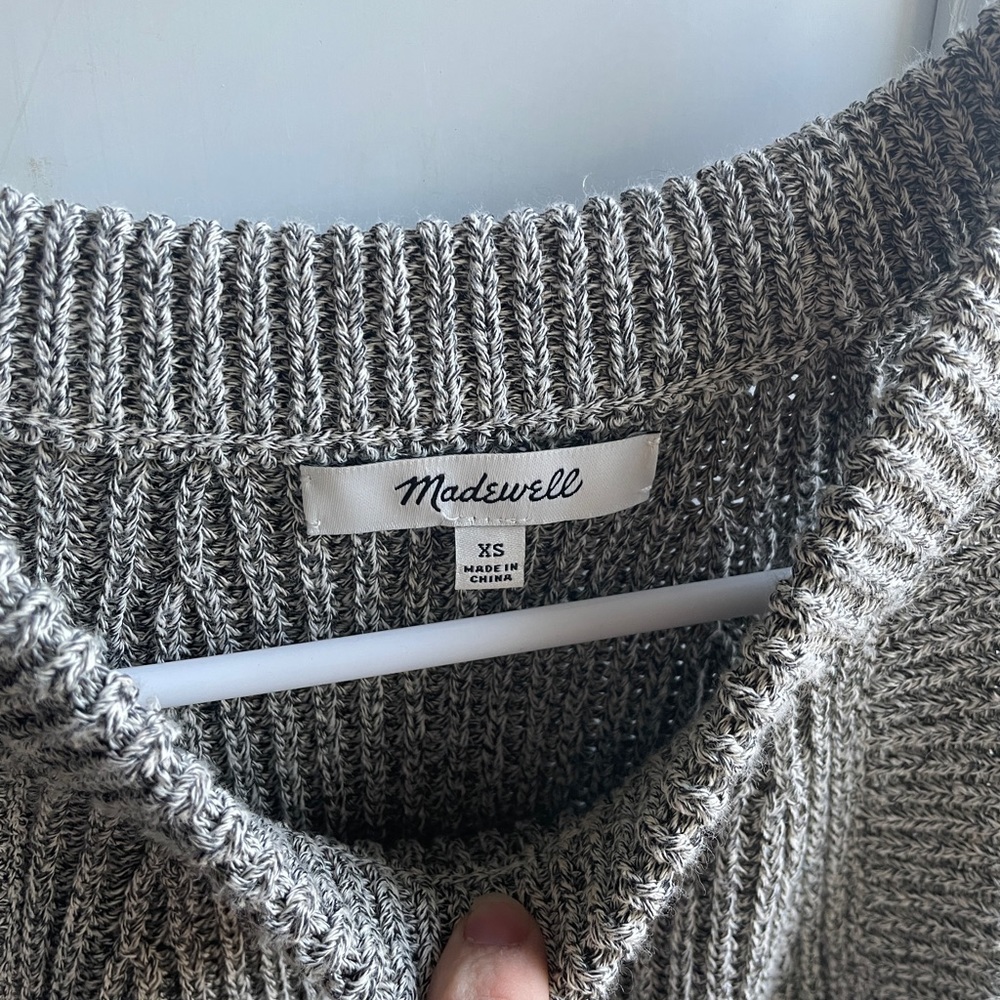 Madewell sweater halter